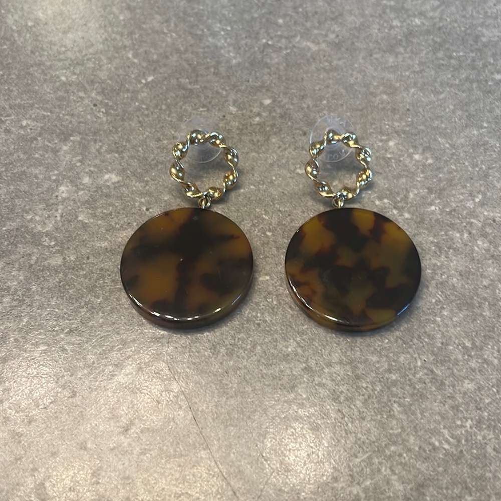 Ann Taylor Lucite Earrings